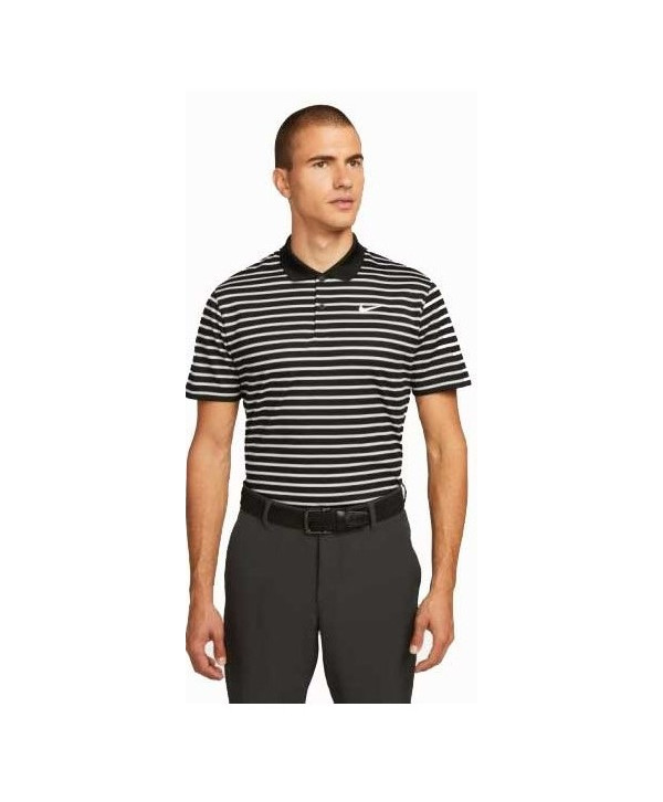 Pánske golfové tričko Nike Dri-Fit Victory Stripe