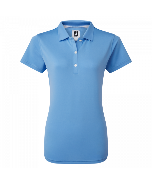 FootJoy Ladies Mesh Back Sleeveless Lisle Polo Shirt