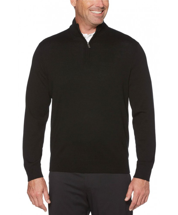 Callaway Mens 1/4 Zipped Merino Sweater