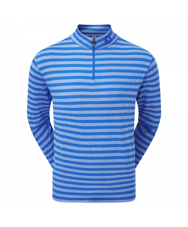 Pánská golfová mikina FootJoy Peached Jersey Tonal Stripe Chill-Out