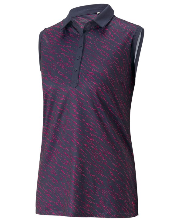 Dámske golfové tričko Puma Cloudspun Whitewater Sleeveless